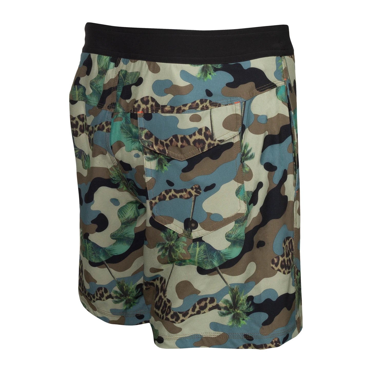 Betwave Short 2 in 1 Green Jungle Print