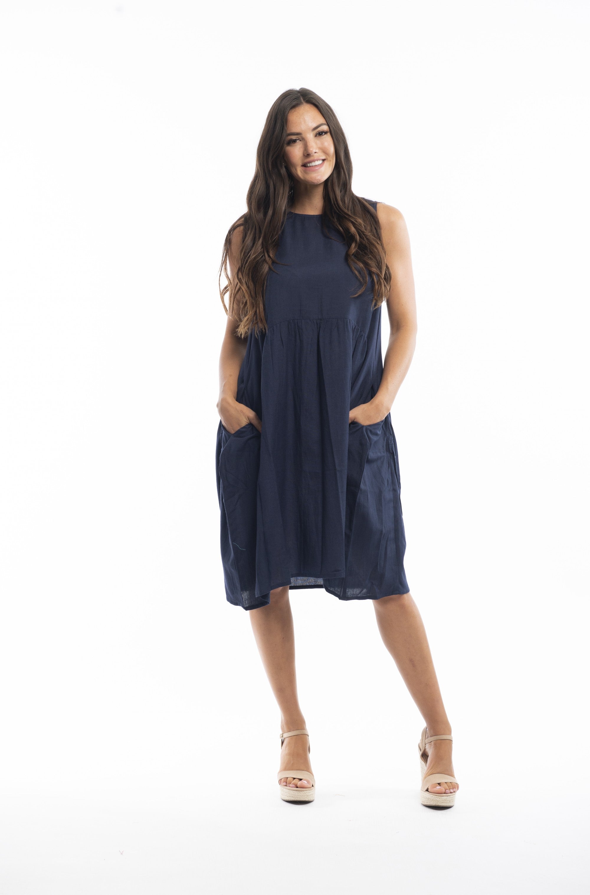 Essential Linen Dress 61462