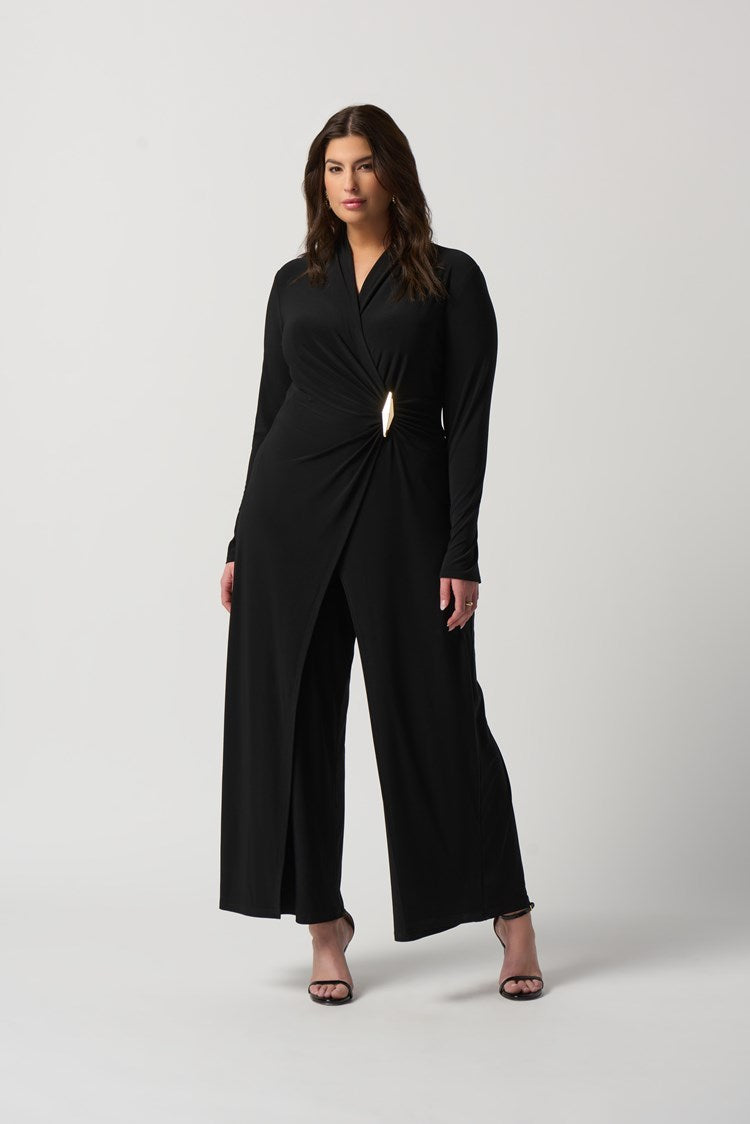 Wrap Culotte Jumpsuit 233097