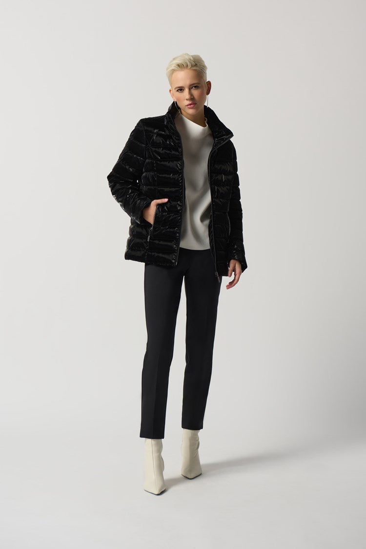 Metallic Puffer Jacket 233967