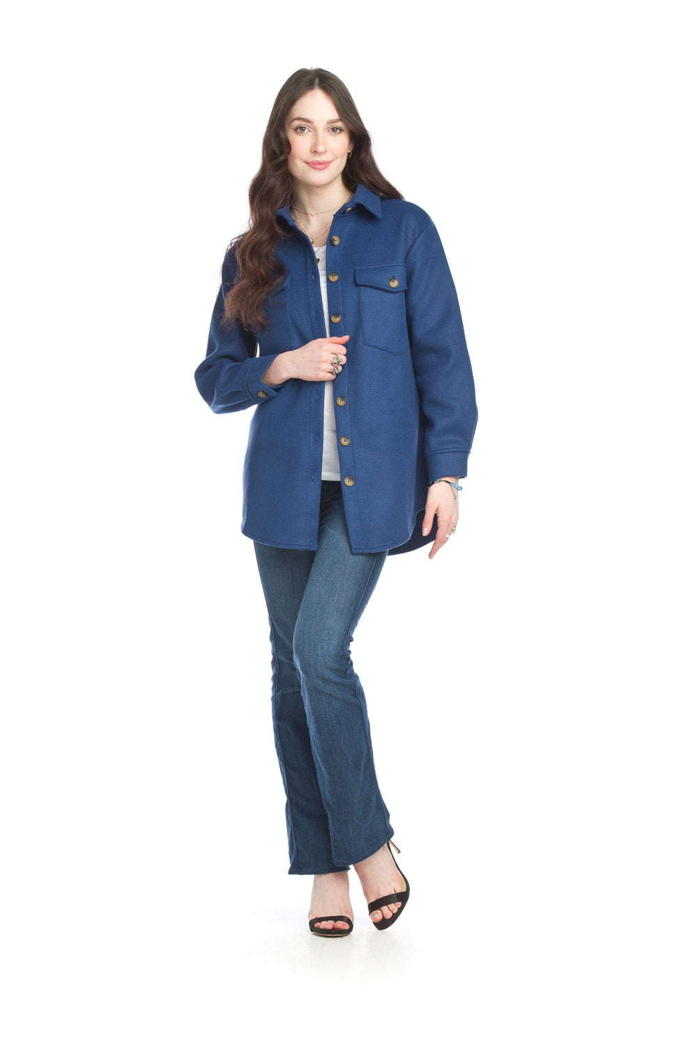 Solid Shacket 11723
