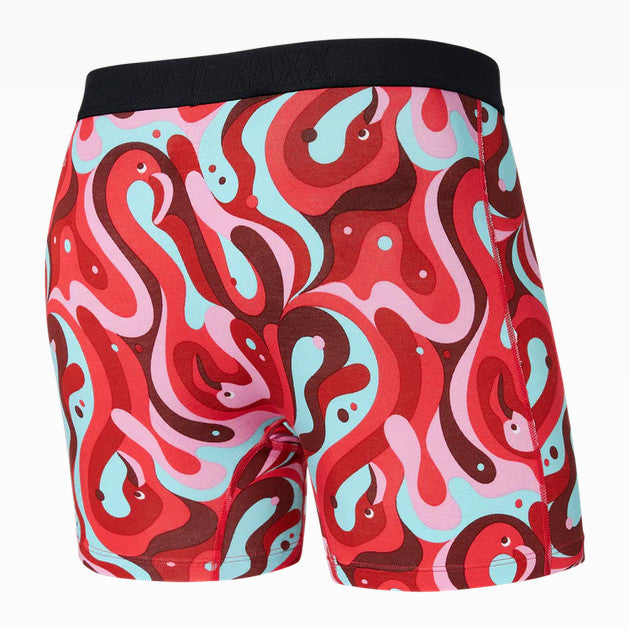 Vibe Super Soft Boxer Brief / Lava Lamp Flamingo- Multi