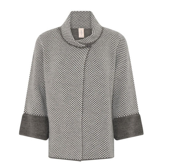 Grey Melange Sweater 3101