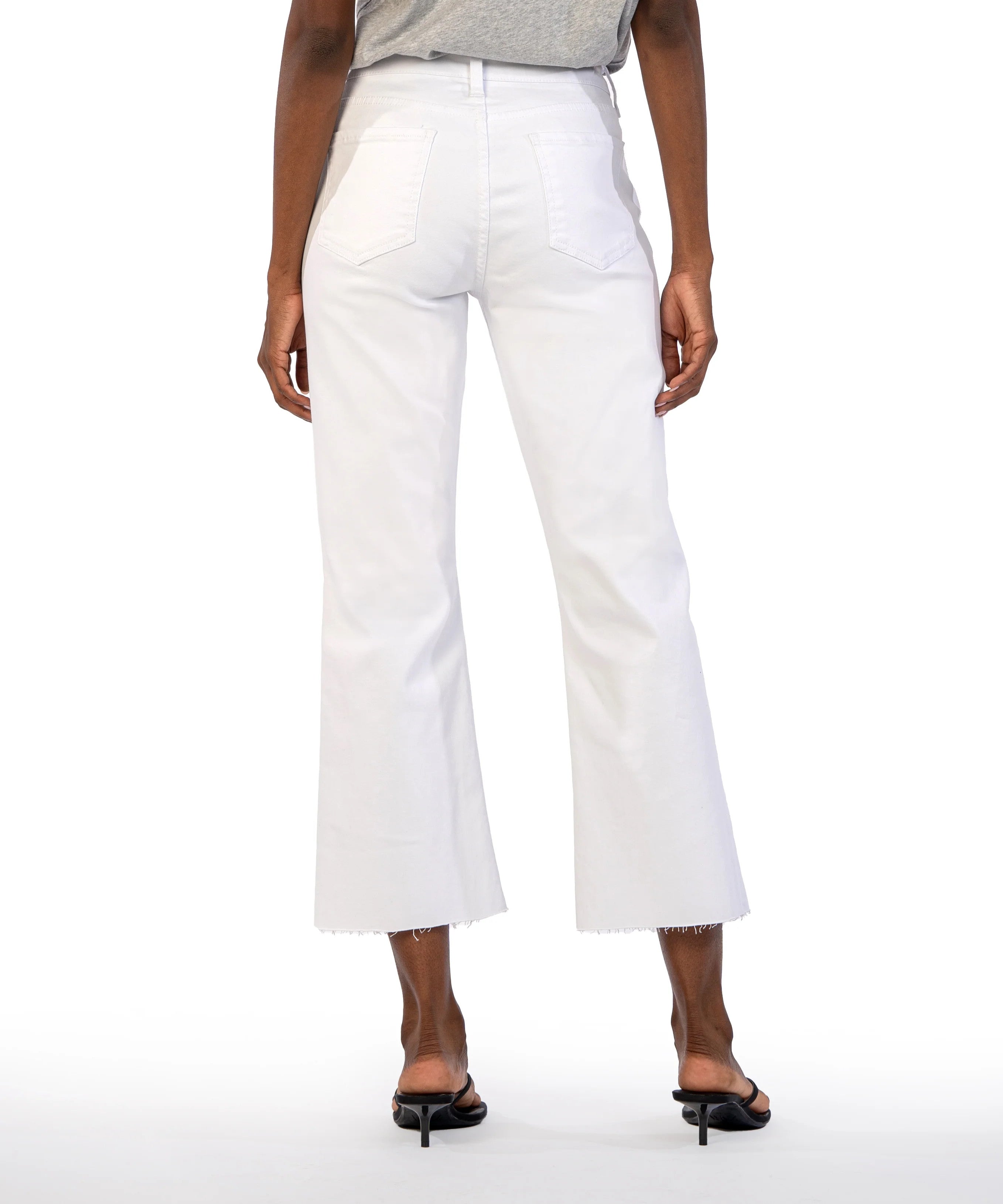 Kelsey High Rise Ankle Flare With Raw Hem KP0513MD6L