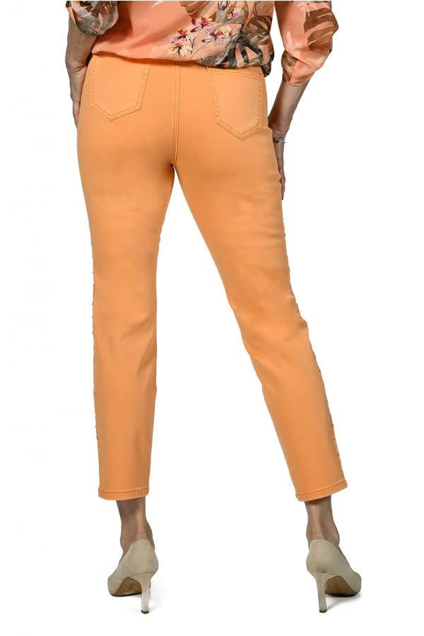 Tangerine Woven Denim Pant 236650