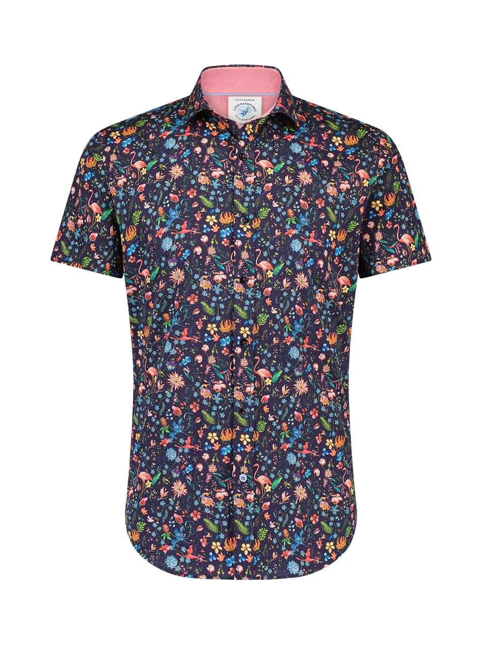 Short Sleeve Flamingo Shirt 26.03.088