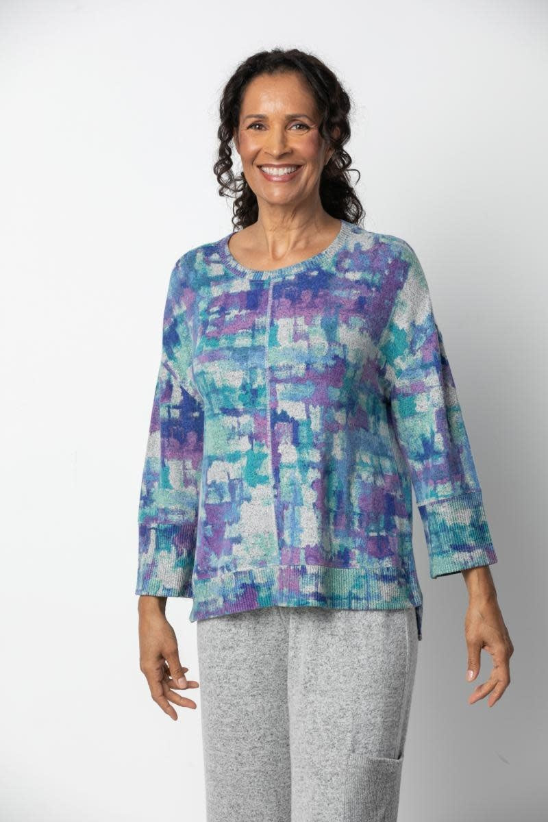 Soft Fleece Boxy Crew 36170