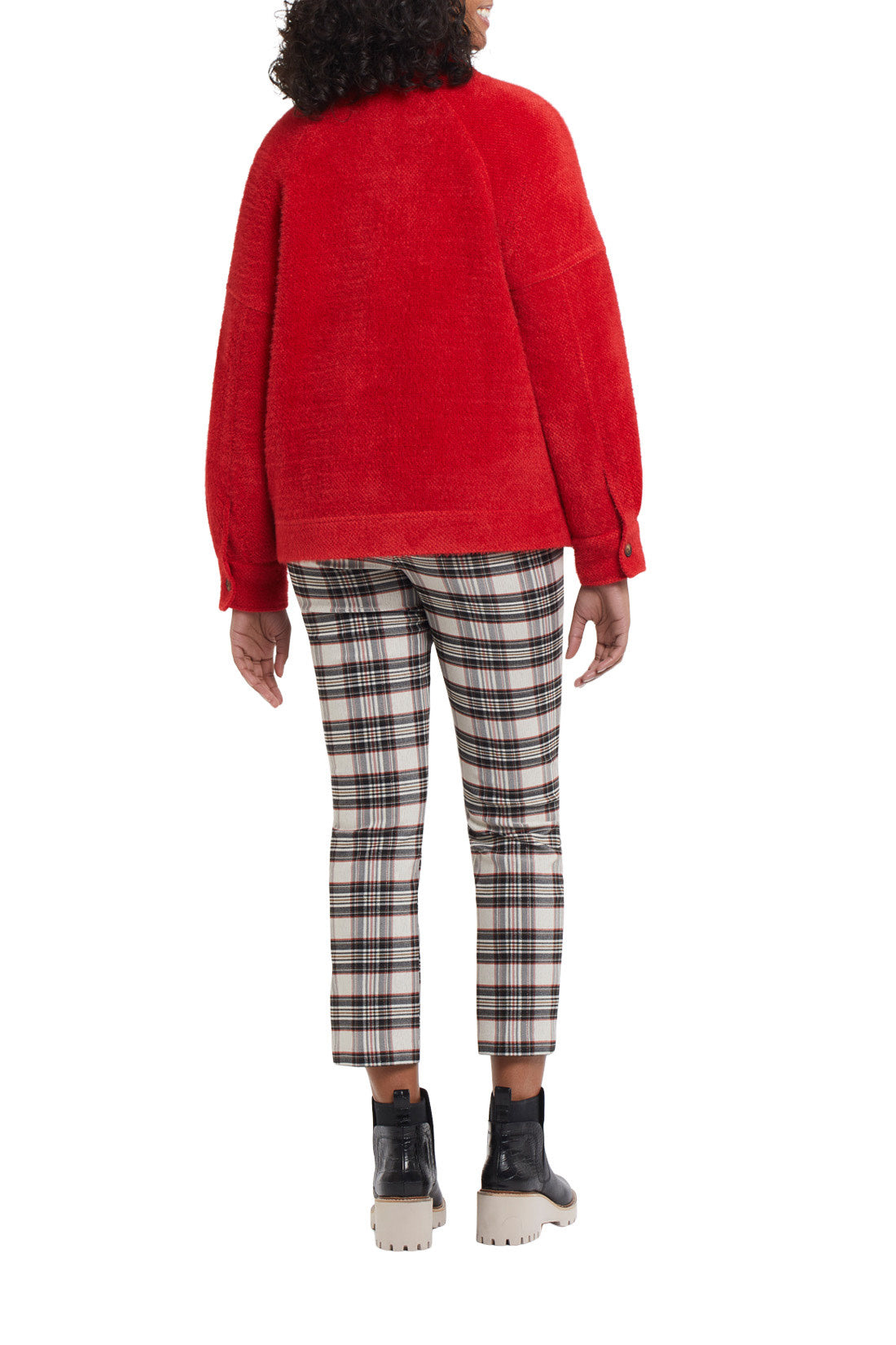 Boucle Eyelast Knit Jacket (2 Colors) 4785O