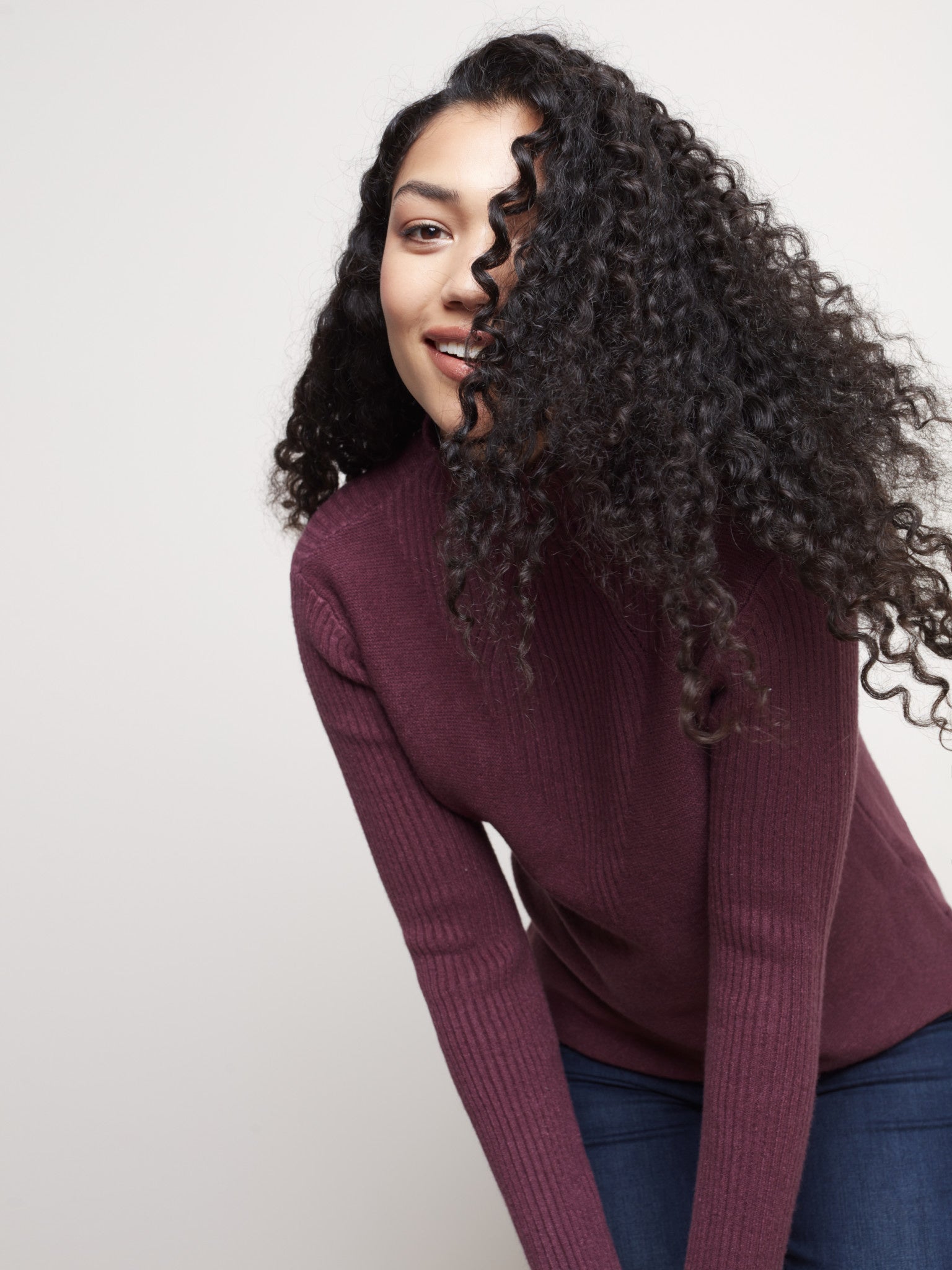 Funnel Neck Sweater 2273