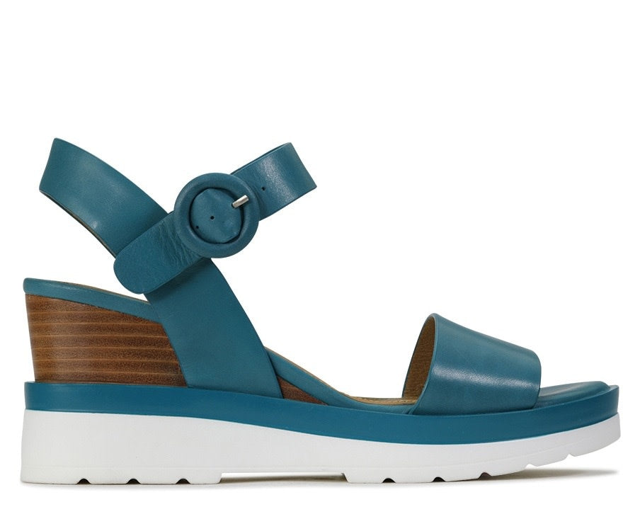 Jadon Ocean Blue Ankle Strap Sandals