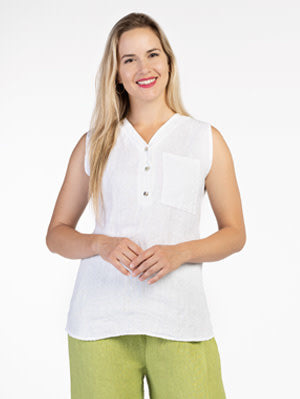 Tank Top With Pocket C4147