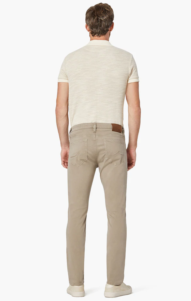 Cool Tapered Leg Pants In Mushroom Twill