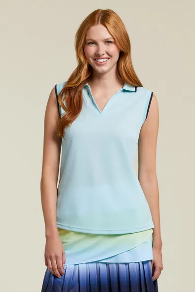Fast Dry Sleeveless Performance Polo 1384O