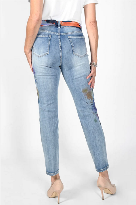 Pale Blue Woven Pant 231702